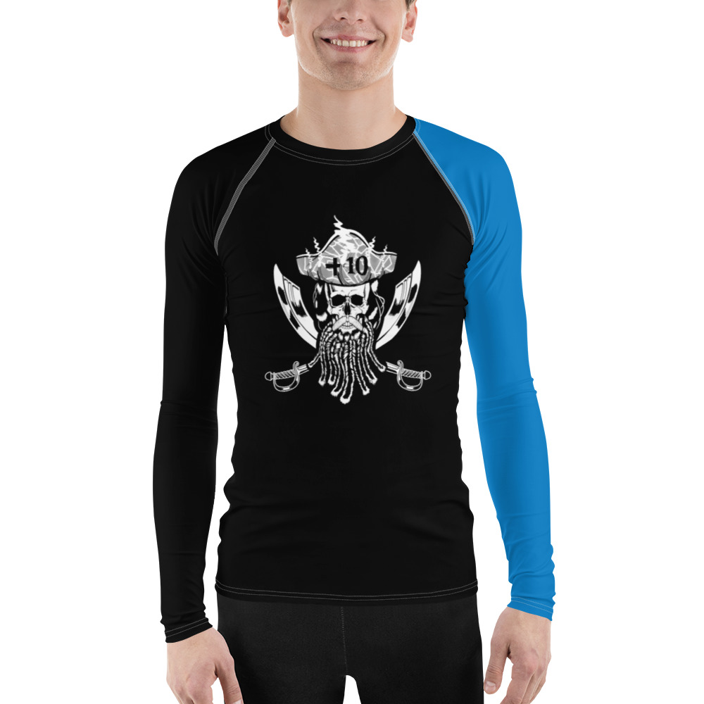 Men's Competition Rash Guard - Blue Belt