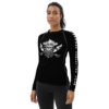Women's Competition Rash Guard - Black Belt - Image 3