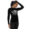 Women's Competition Rash Guard - Black Belt - Image 4